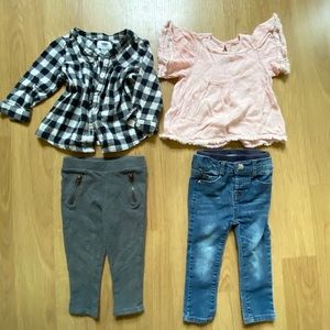 Jessica Simpson+Old Navy Baby skinny jeans bundle
